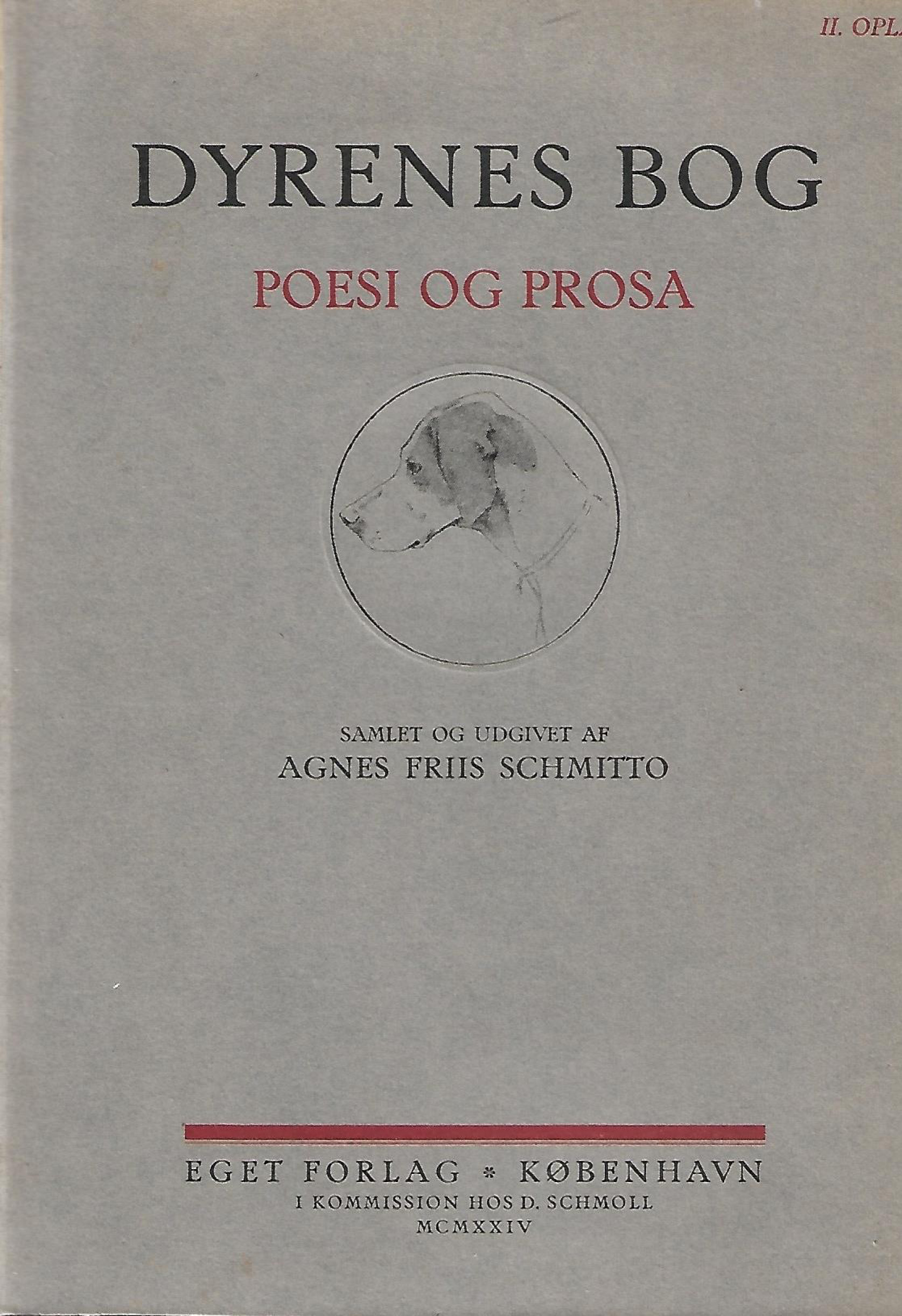 Dyrenes Bog - Poesi og prosa - Agnes Friis Schmitto-1