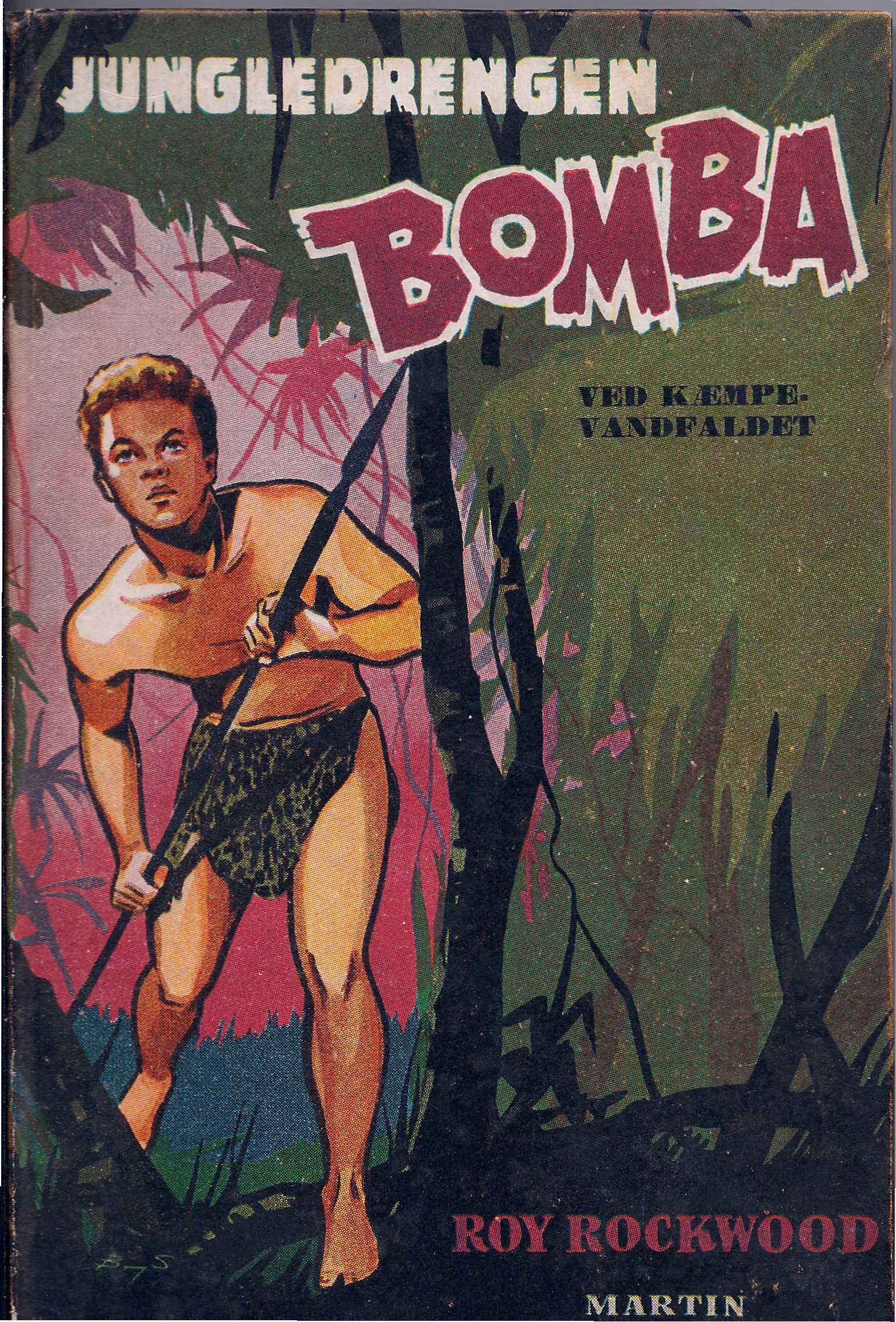 Jungledrengen Bomba - Ved kæmpe-vandfaldet - Roy Rockwood-1