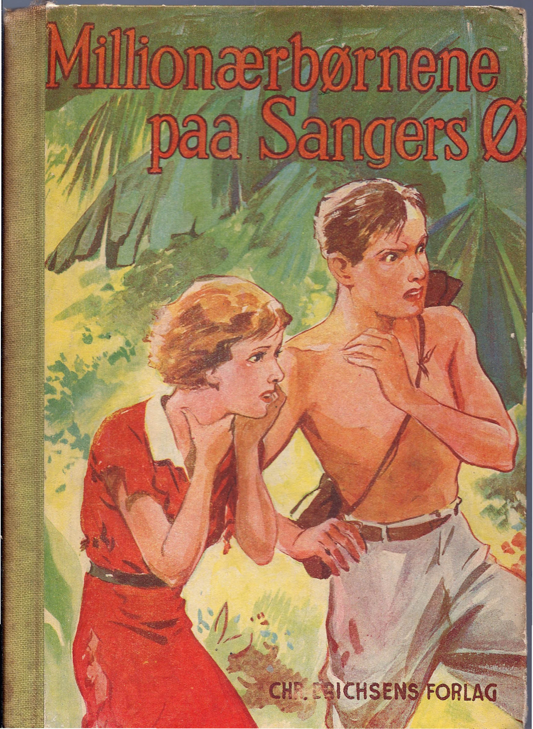 Millionærbørnene paa Sangers Ø - Jan Peiter 1937