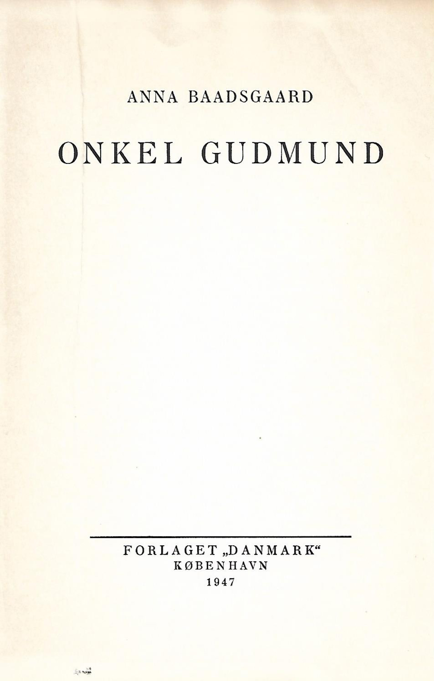 Onkel Gudmund - Anna Baadsgaard-1