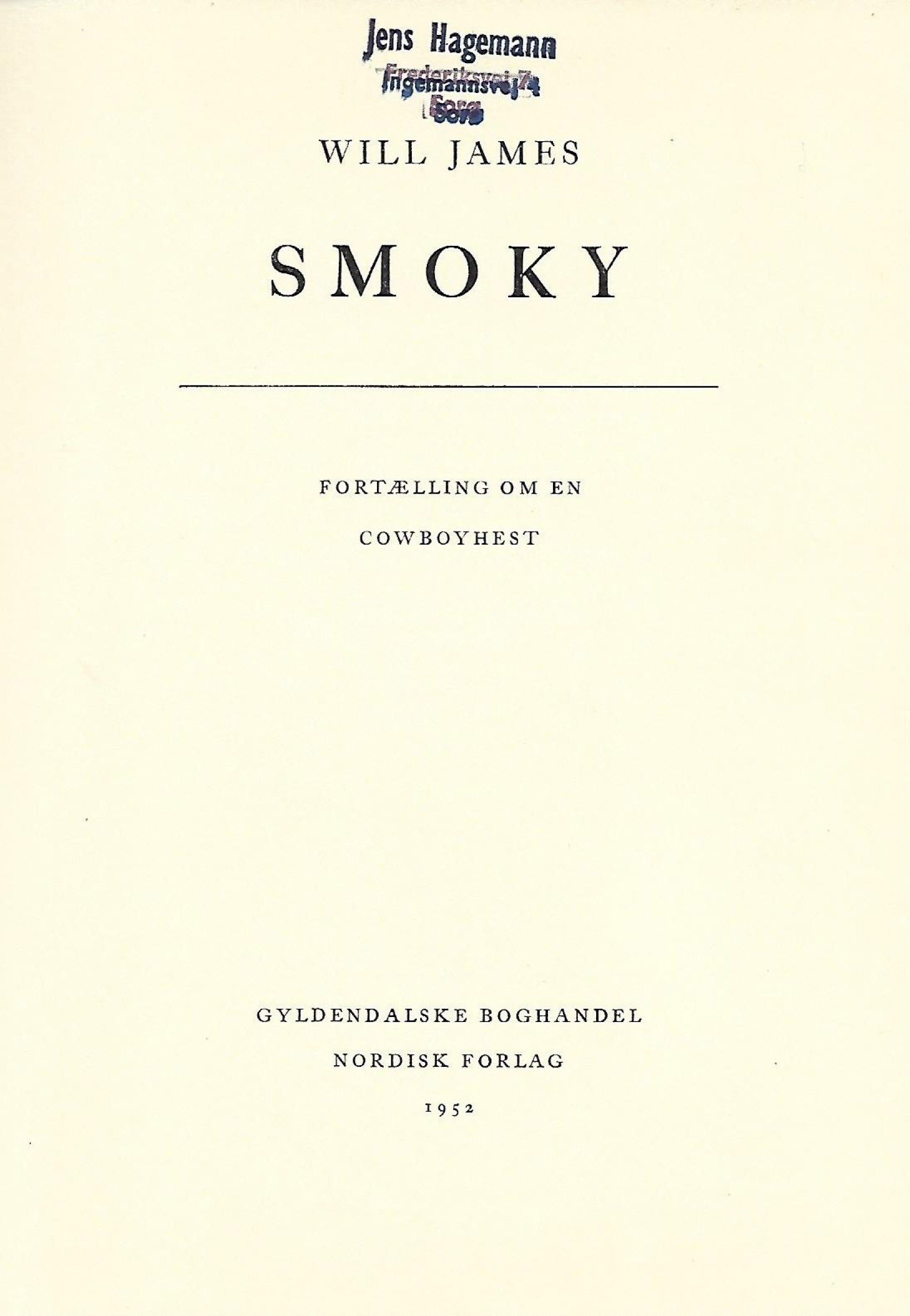 Smoky - Will James-1
