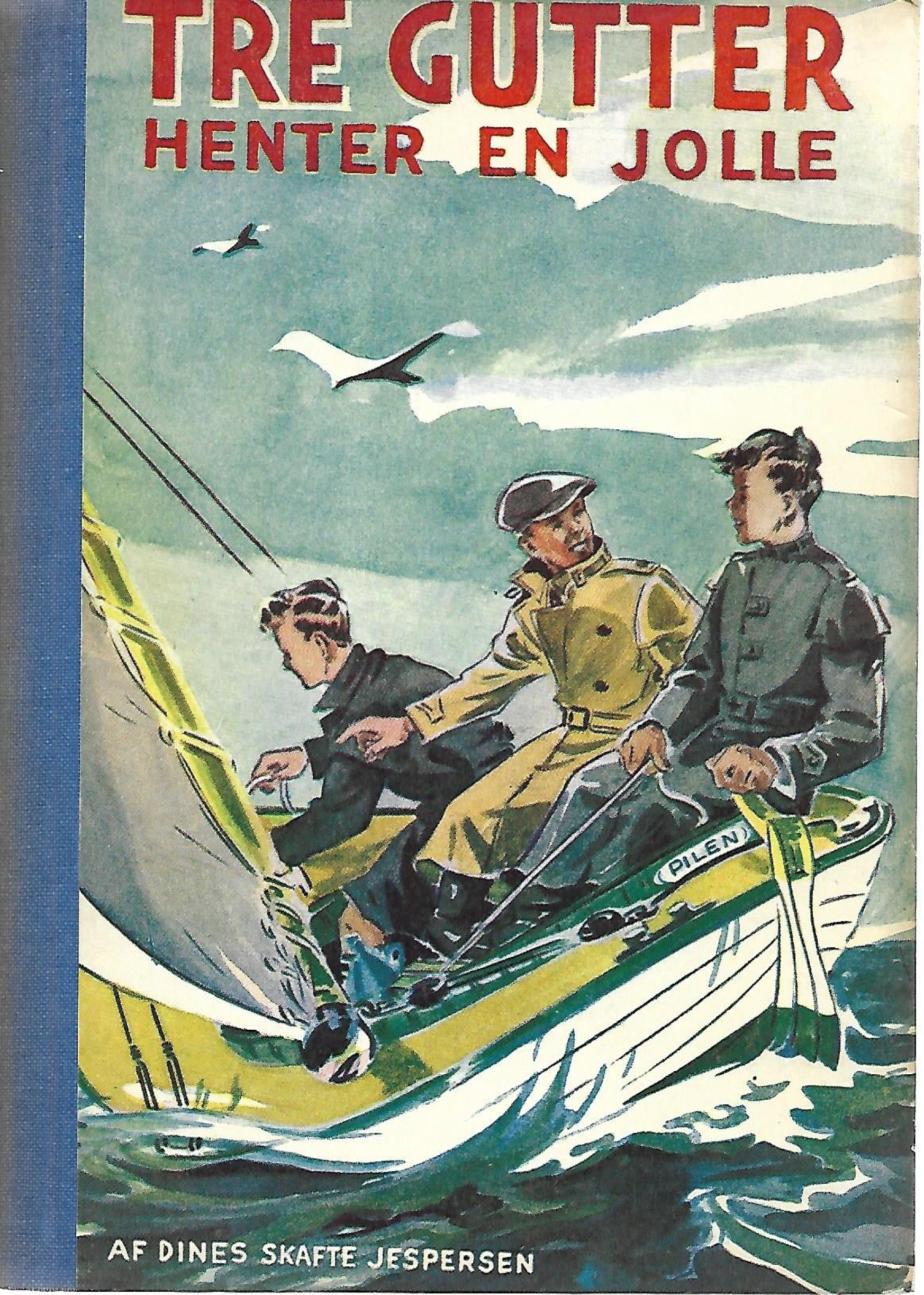 Tre gutter henter en jolle - Dines Skafte Jespersen 1939-1
