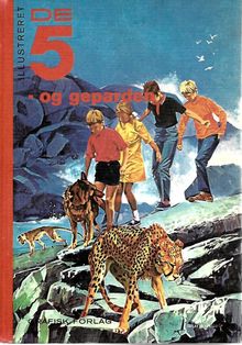 De 5 og geparden - Enid Blyton 1974-1