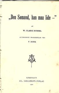 Den Sømand, han maa lide ( John Holdsworth, chief mate, 1875) - W Clar