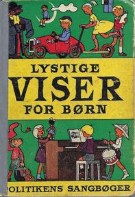 Lystige viser for børn - Politikens Forlag 1964