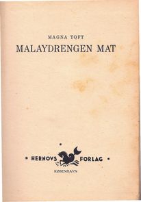 Malaydrengen Mat - Magna Toft