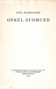 Onkel Gudmund - Anna Baadsgaard-1