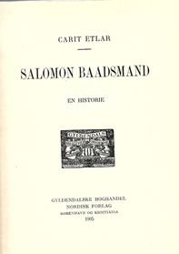 Salomon Baadsmand - Carit Etlar 1905-1
