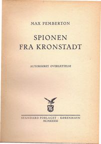 Spionen fra Kronstadt - Max Pemberton-2