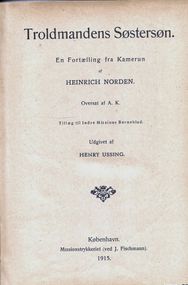 Troldmandens Søstersøn - Heinrich Nordan 1915 og Knikknak - May Wynne 